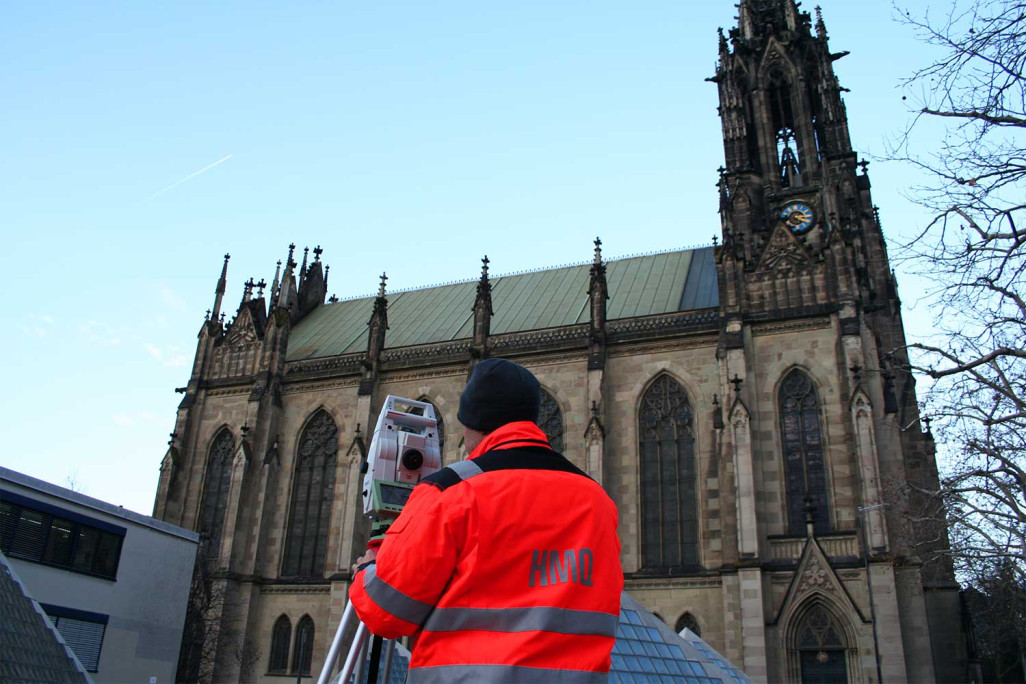 Gebäudeaufnahme, Elisabethenkirche in Basel, HMQ AG, Andrea Koch