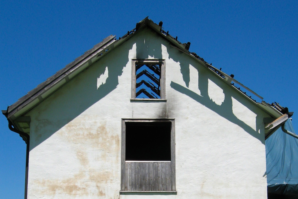 Ziegelhof Schübelbach, Grossbrand, 3D-Laserscanning, Gebäudeaufnahme