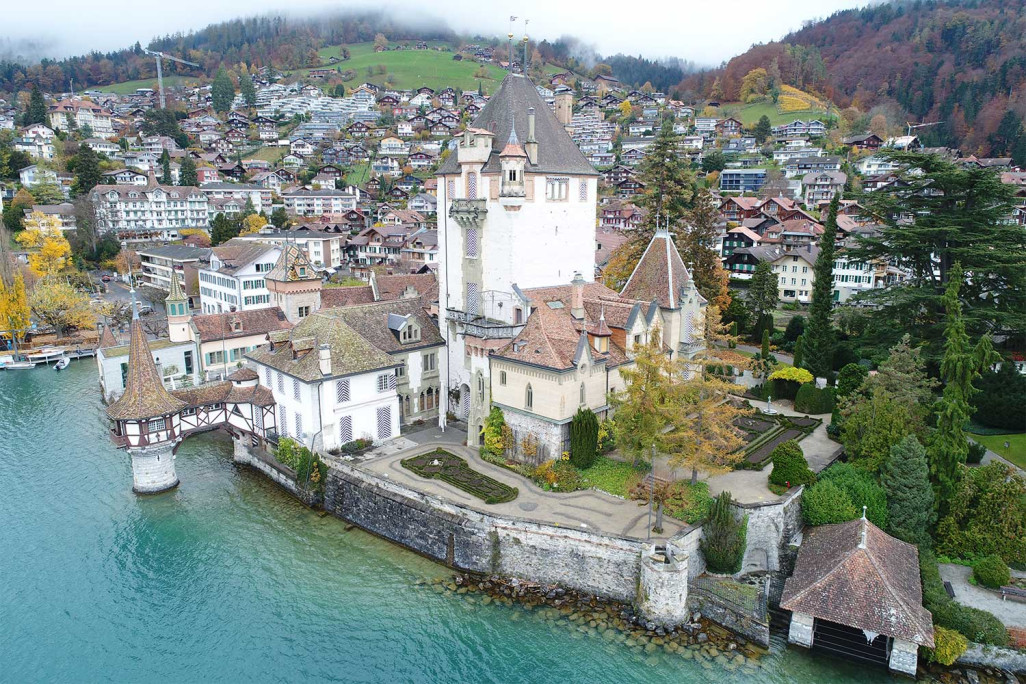Schloss Oberhofen am Thunersee, Gebäudeaufnahme, HMQ AG
