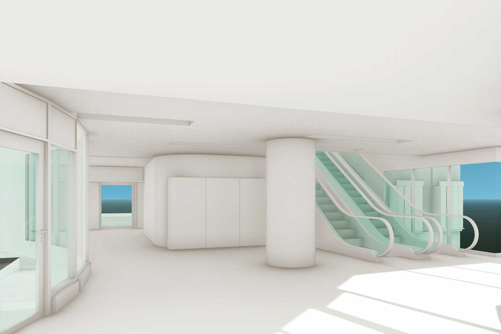 Brugg AG, Einkaufszentrum Neumarkt, Gebäudevermessung BIM Innenraum, HMQ AG