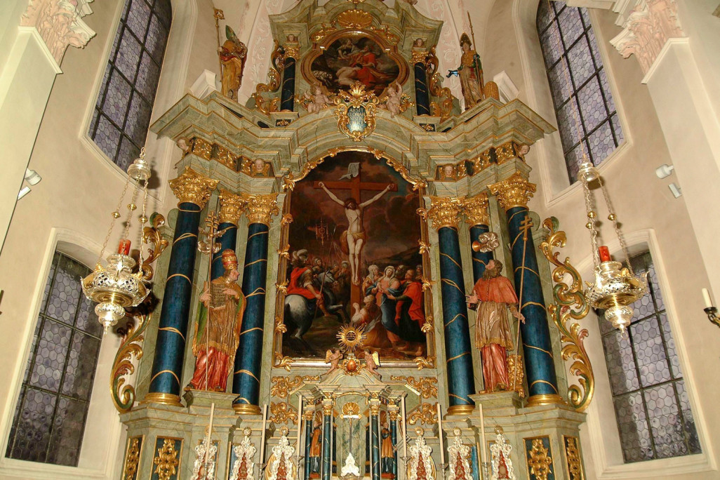 Pfarrkirche Heilig Kreuz, Lachen SZ, HMQ Gebäudeaufnahme