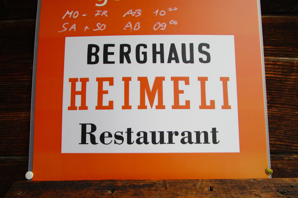 Berggasthaus Heimeli, Langwies GR