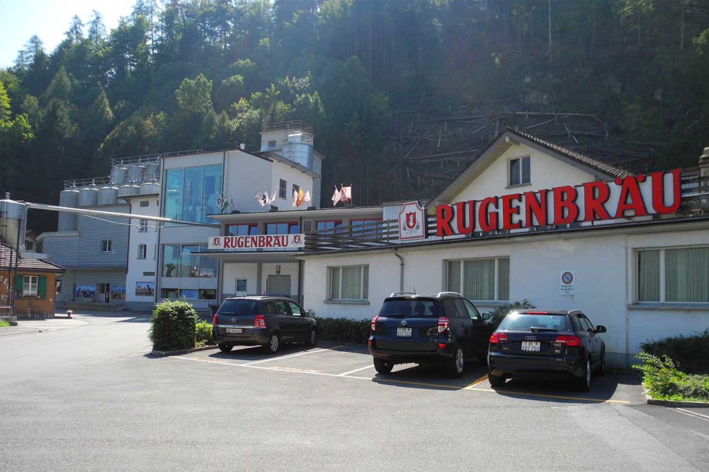 Brauerei Rugenbräu, Interlaken, Gebäudeaufnahme HMQ AG