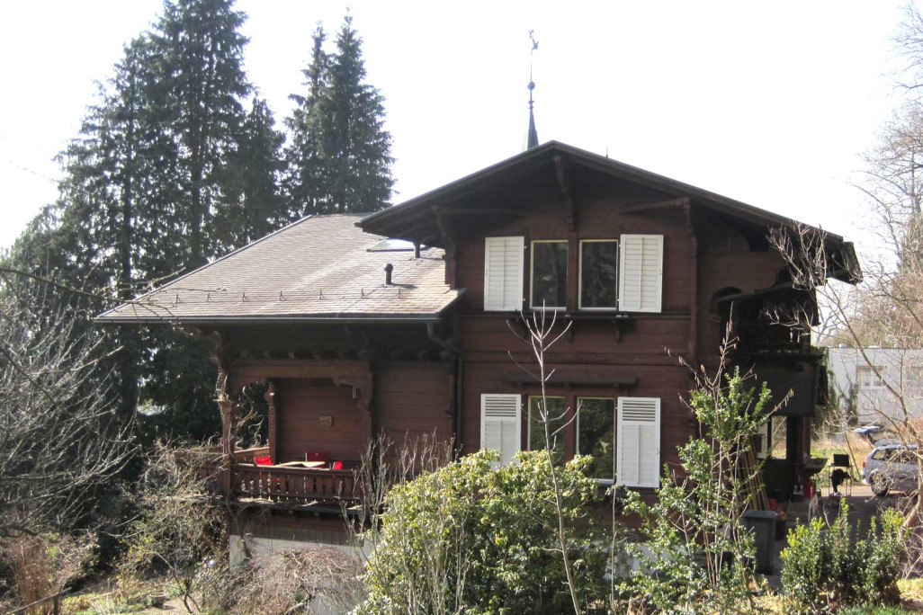 Gebäudeaufnahme Chalet Zürichberg, HMQ AG