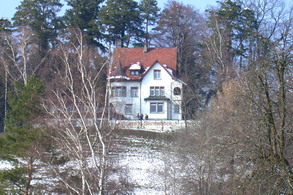 Gebäudeaufnahme HMQ AG Gasthaus Säntisblick, Eschlikon