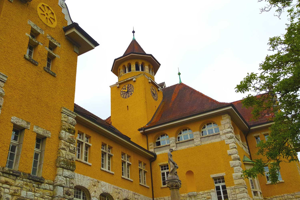 Gebäudeaufnahmen HMQ AG, Schulhaus Stapfer Brugg