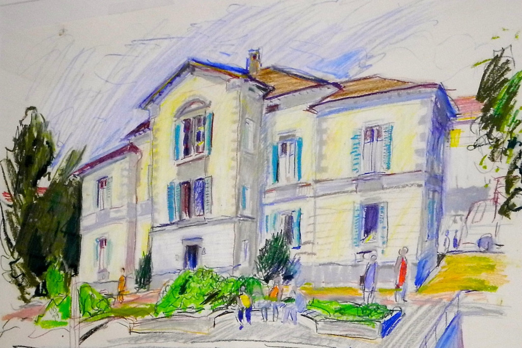 Zurlinden-Villa, Aarau, HMQ Gebäudeaufnahme