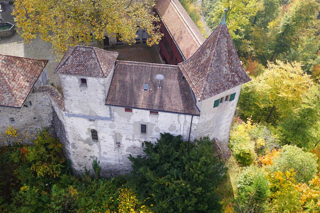 Gebäudeaufnahme Schloss Kyburg, HMQ AG