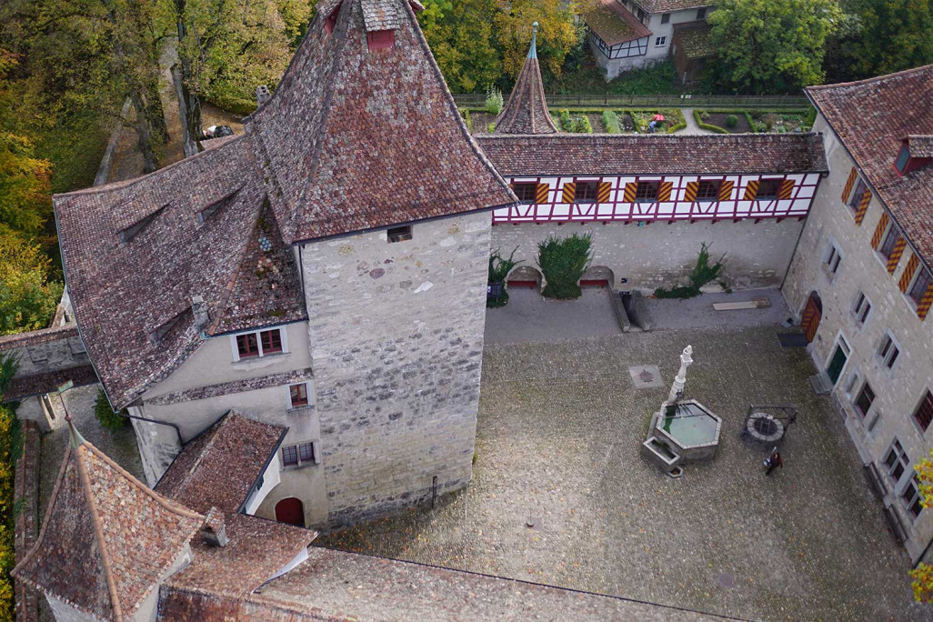 Gebäudeaufnahme Schloss Kyburg, HMQ AG