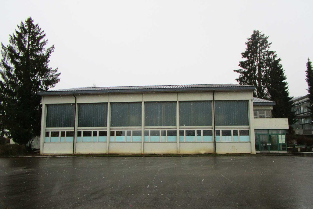 Gebäudevermessung Turnhalle, HMQ AG