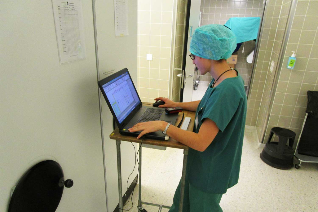 Gebäudevermessung, Universitätsspital Zürich, HMQ AG, Cynthia Lingenhag