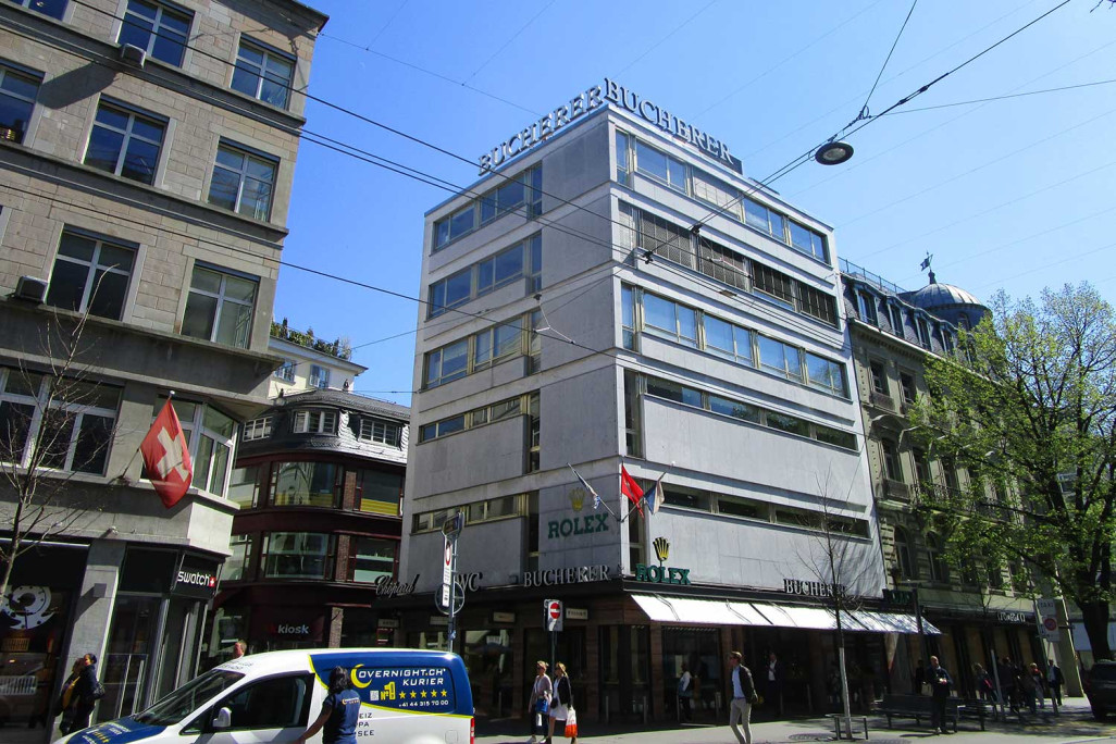 Zürich Bucherer, Gebäudeaufnahme, HMQ AG