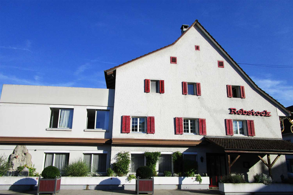 Frick AG, Gebäudeaufnahme Gasthaus  zum Rebstock, HMQ AG