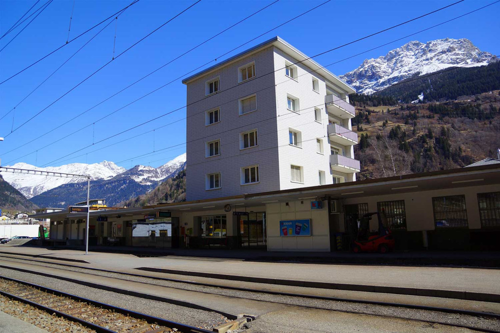 RhB Station Poschiavo, Gebäudevermessung, HMQ AG