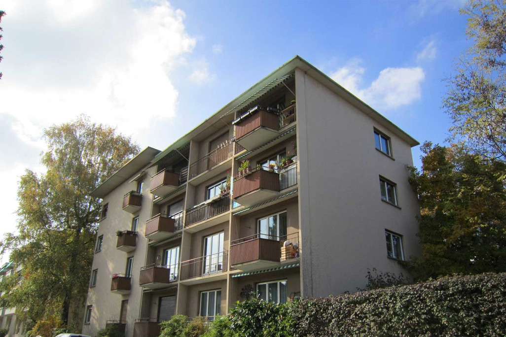 Zürich, Gebäudevermessung Mehrfamilienhaus, HMQ AG