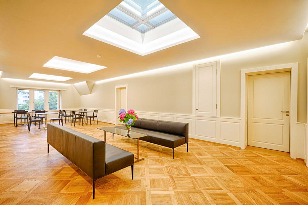 ABB Villa Boveri, Aufenthalt
